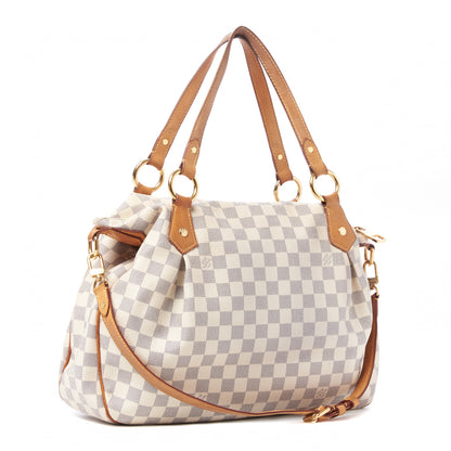 Louis Vuitton Damier Azur Evora MM 3 of 12