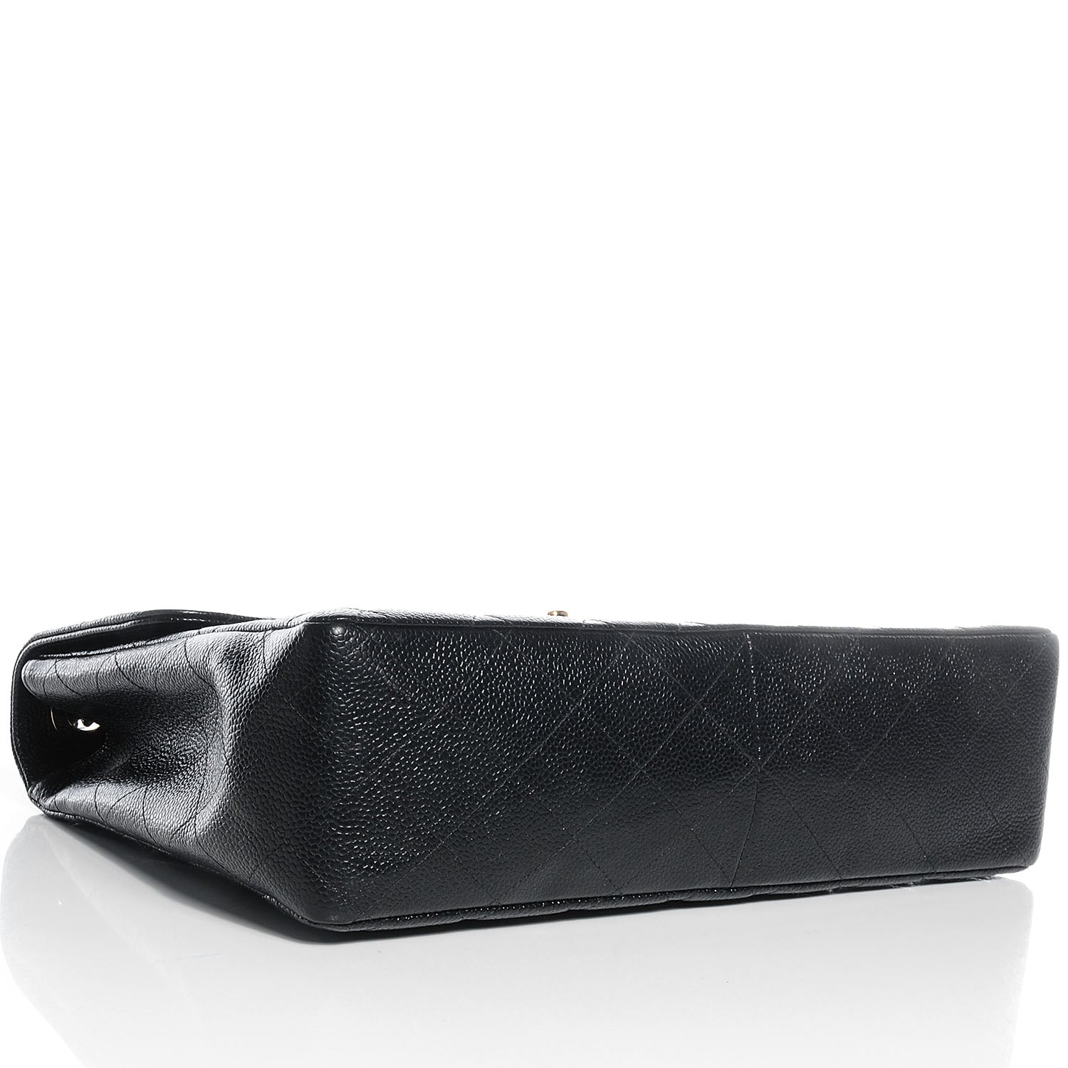 Chanel Caviar Jumbo Single Flap Black 4 of 9