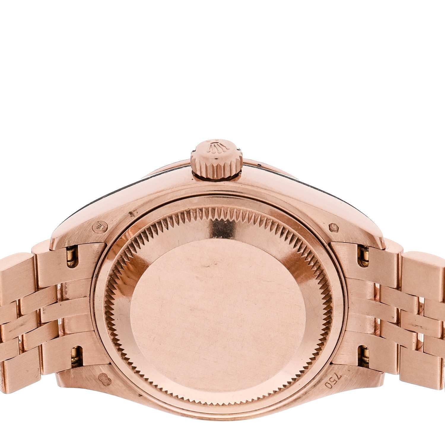 Rolex 18K Everose Gold Diamond Bezel 28mm Oyster Perpetual Datejust Watch Aubergine 279135RBR 4 of 5