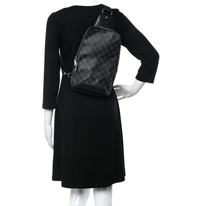 Louis Vuitton Damier Graphite Avenue Sling Backpack 3 of 9