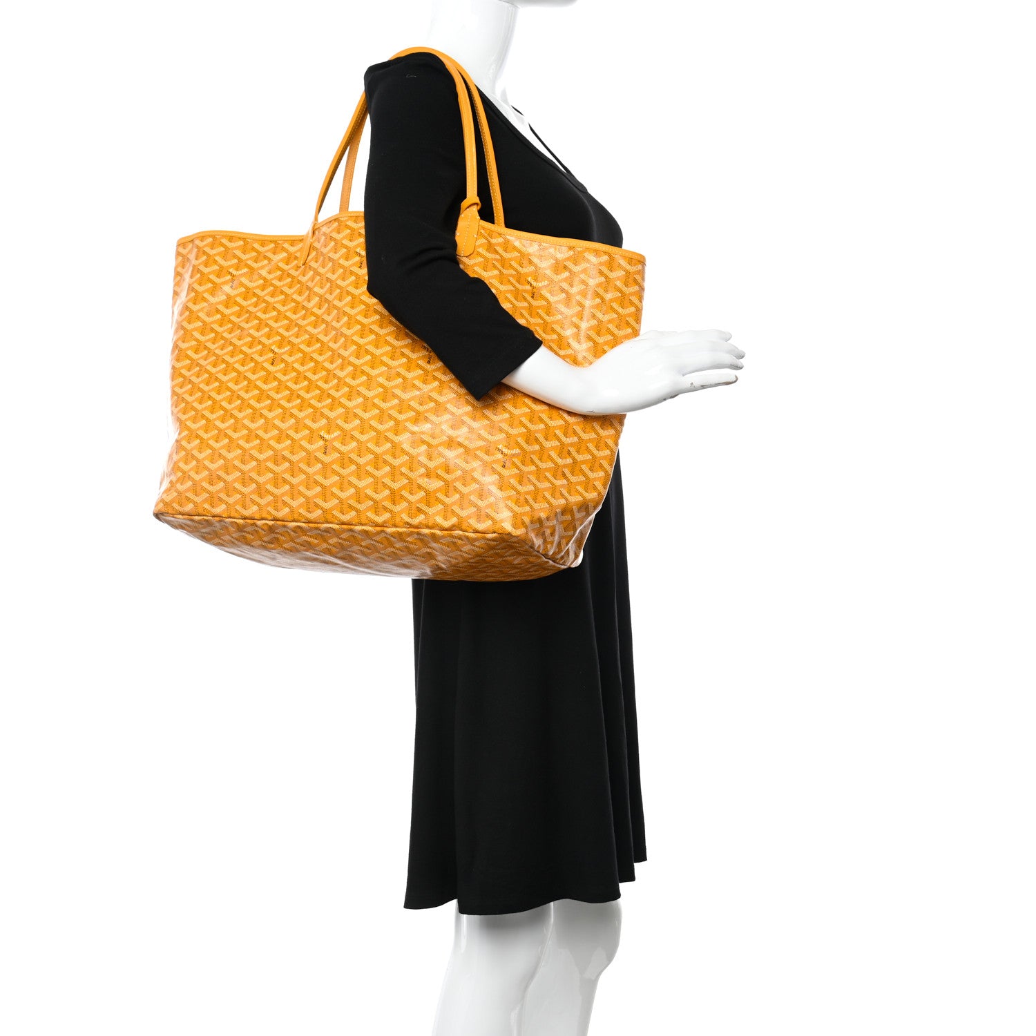 Goyard Goyardine Saint Louis GM Yellow 2 of 12