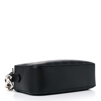 Gucci GG Supreme Monogram Web Shoulder Bag Black Grey 4 of 13