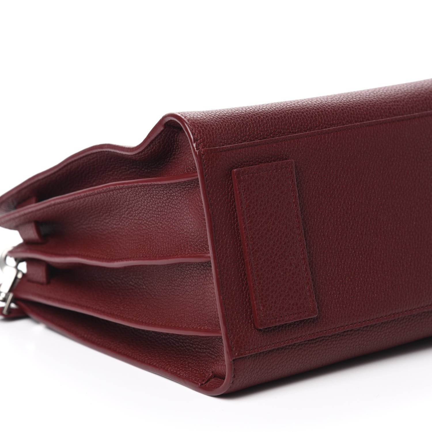 Saint Laurent Grained Calfskin Small Supple Sac De Jour Dark Pallisandre 6 of 10