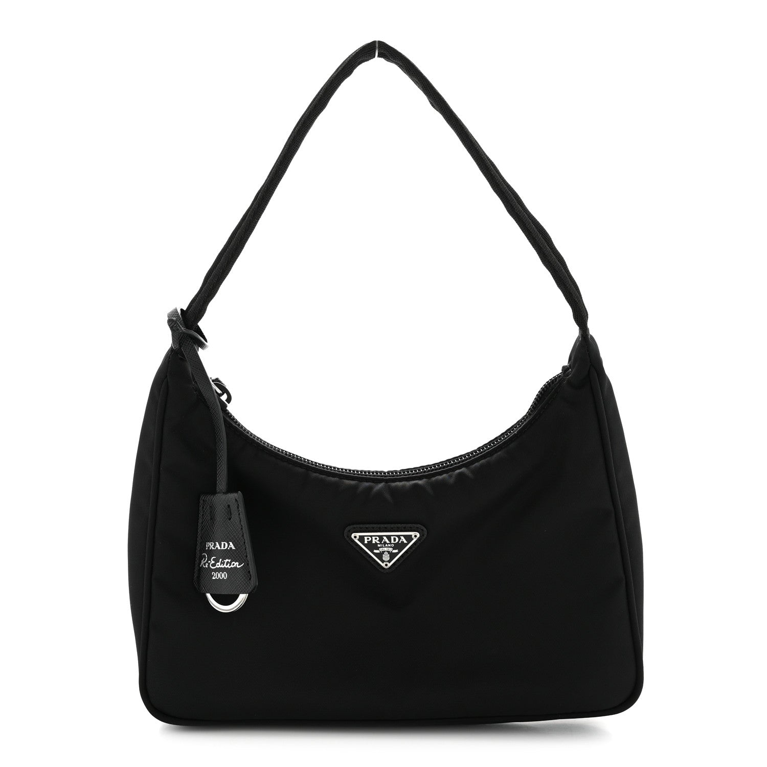 Prada Tessuto Nylon Mini Re-Edition 2000 Bag Black 1875879