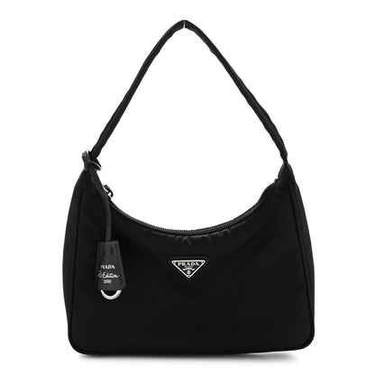 Prada Tessuto Nylon Mini Re-Edition 2000 Bag Black 1 of 12
