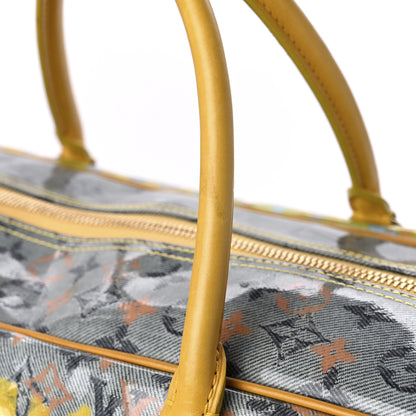 Louis Vuitton Monogram Pulp Defile Weekender GM Yellow 12 of 12