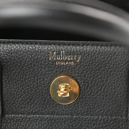 Mulberry Classic Grain Small New Bayswater Black 6 of 14