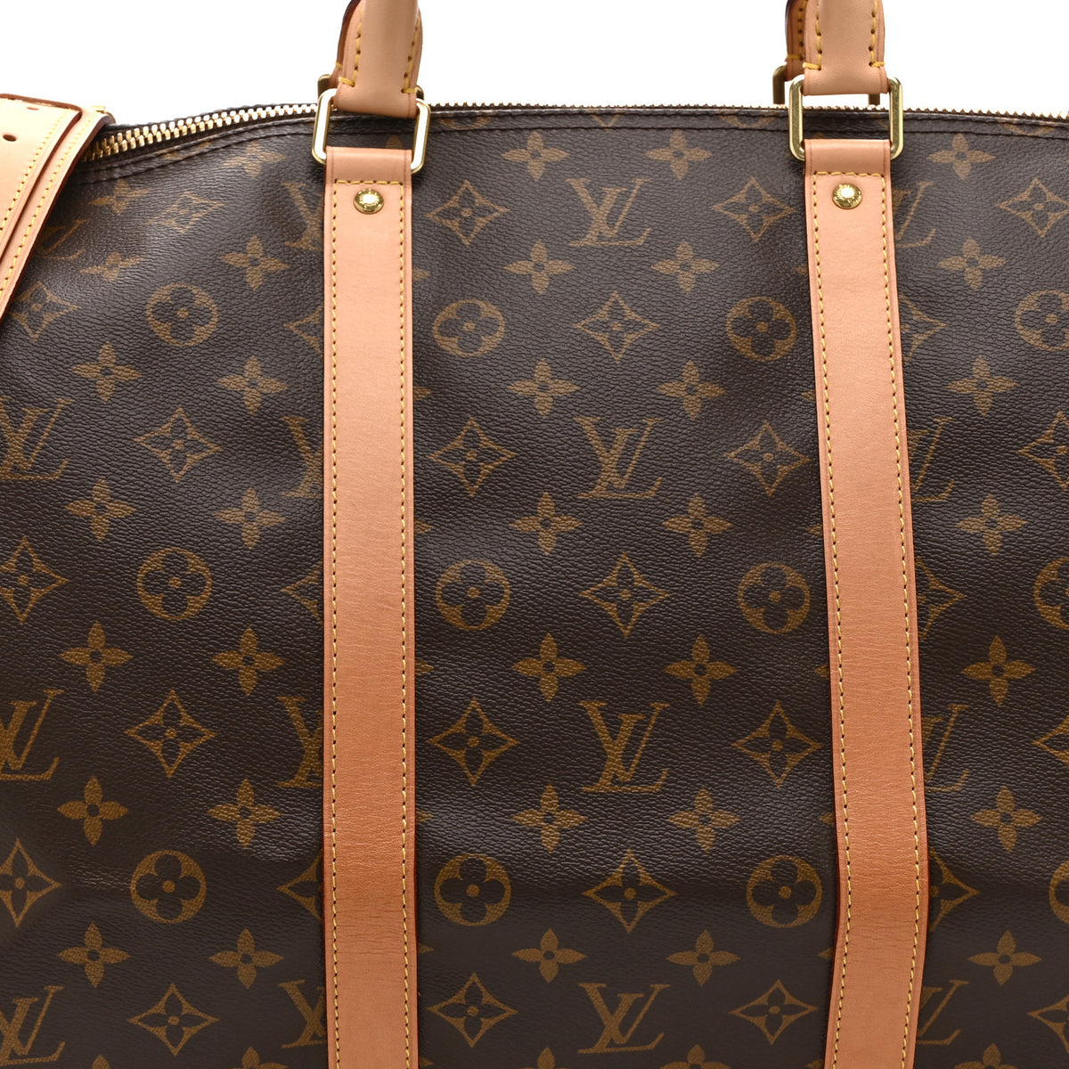 Louis Vuitton Monogram Keepall Bandouliere 55 6 of 8