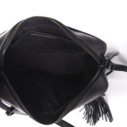 Saint Laurent Calfskin Matelasse Monogram Lou Camera Bag Black 5 of 11
