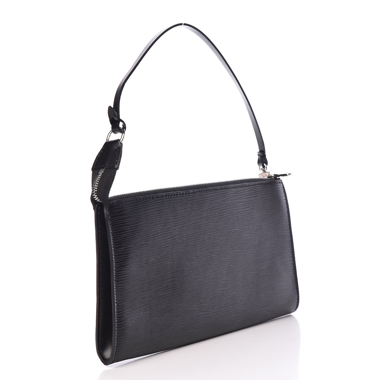 Louis Vuitton Epi Pochette Accessories 24 Black 3 of 10