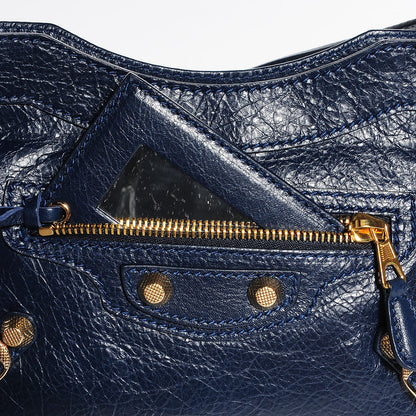 Balenciaga Agneau Giant 12 Gold Hardware Hip Bleu Obscur 11 of 11