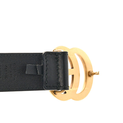 Gucci Moon Calfskin Double G 30mm Belt 90 36 Black 4 of 4