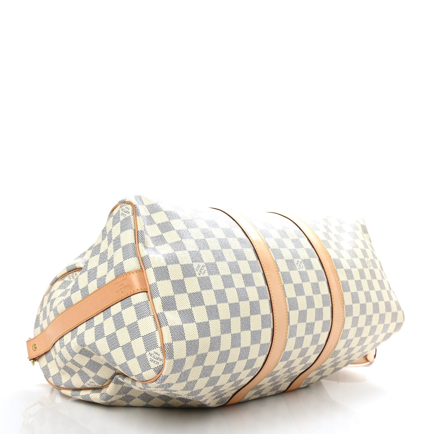 Louis Vuitton Damier Azur Keepall Bandouliere 45 4 of 12