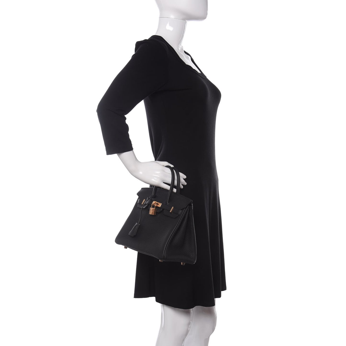 Togo Birkin 25 Black