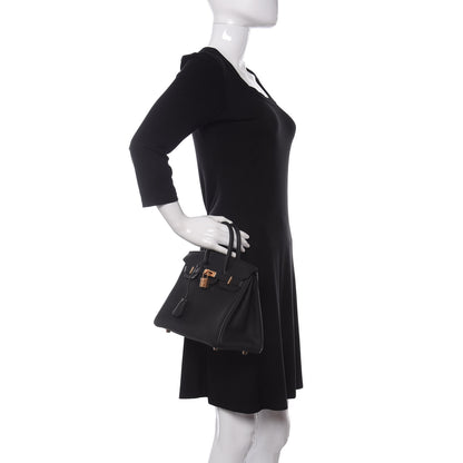 Hermes Togo Birkin 25 Black 2 of 10