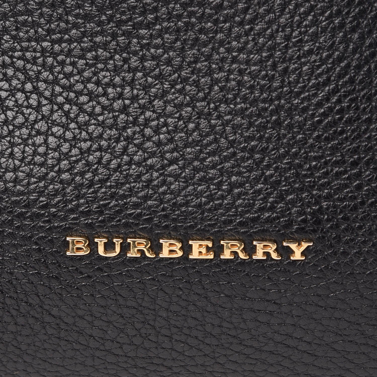 Burberry London Grainy Calfskin Medium Baynard Tote Black 10 of 12