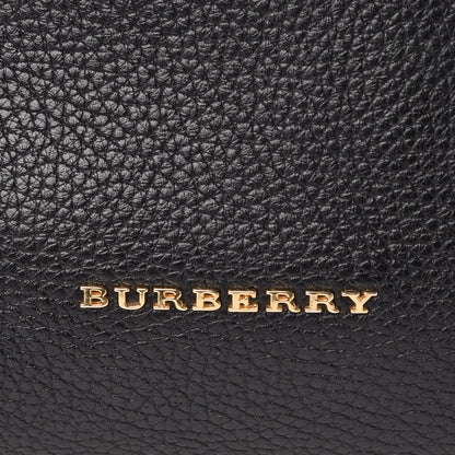 Burberry London Grainy Calfskin Medium Baynard Tote Black 10 of 12
