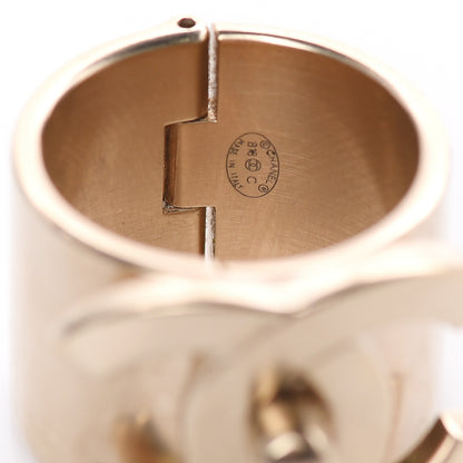 Chanel Metal CC Ring 6.5 Gold 5 of 6