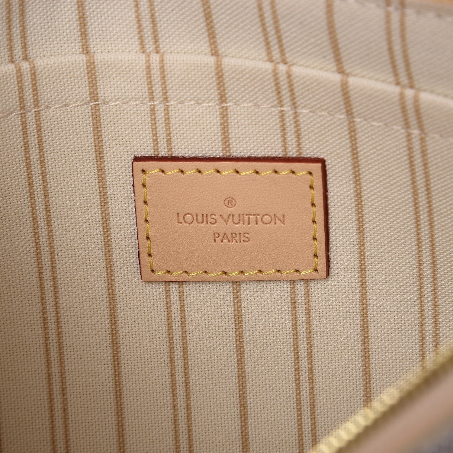 Louis Vuitton Damier Azur Neverfull MM GM Pochette 6 of 8
