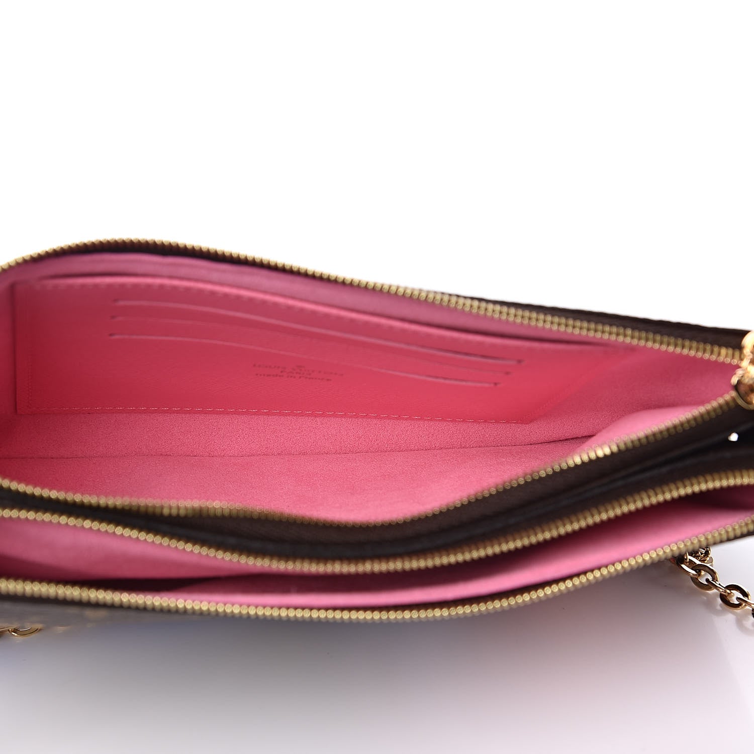 Louis Vuitton Monogram 2019 Christmas Animation Double Zip Pochette 5 of 9
