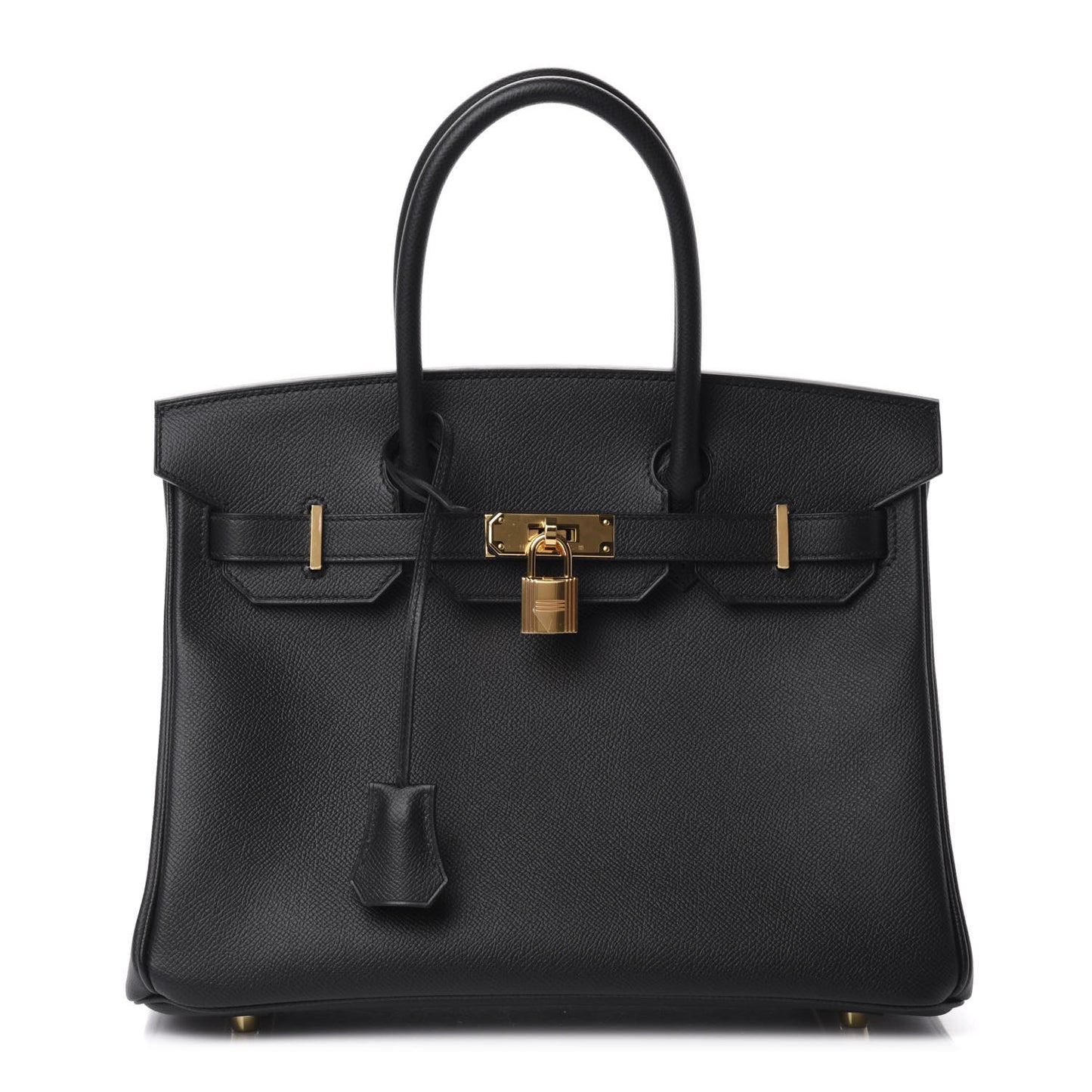 Epsom Birkin 30 Black
