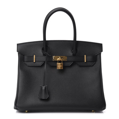 Hermes Epsom Birkin 30 Black 1 of 11