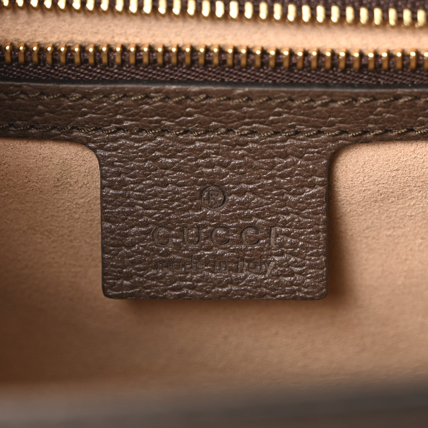 Gucci GG Supreme Monogram Web Small Ophidia Flap Messenger Bag Brown 6 of 10