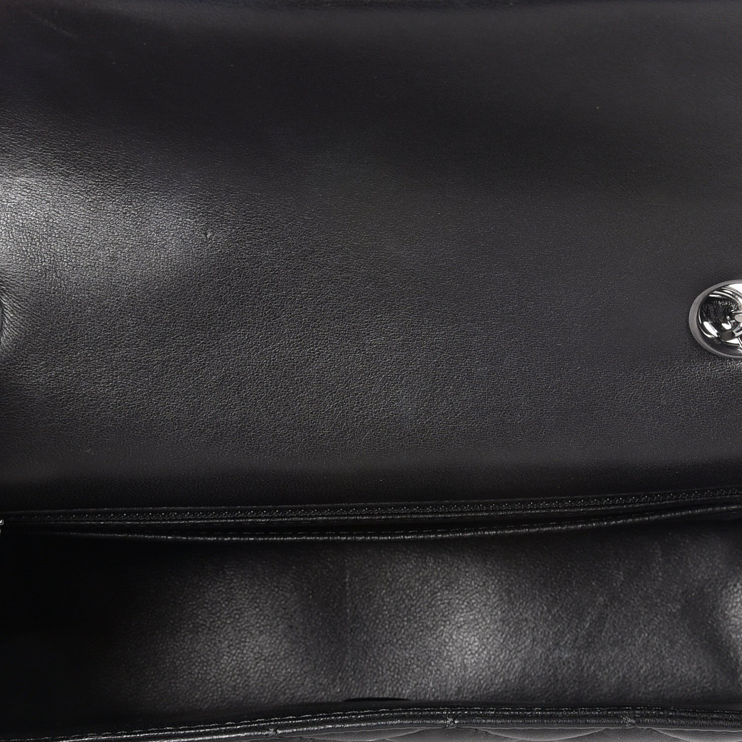 Chanel Lambskin Quilted Mini Rectangular Flap Black 4 of 12