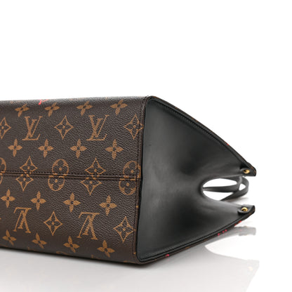 Louis Vuitton Monogram Fall In Love Onthego MM 7 of 7