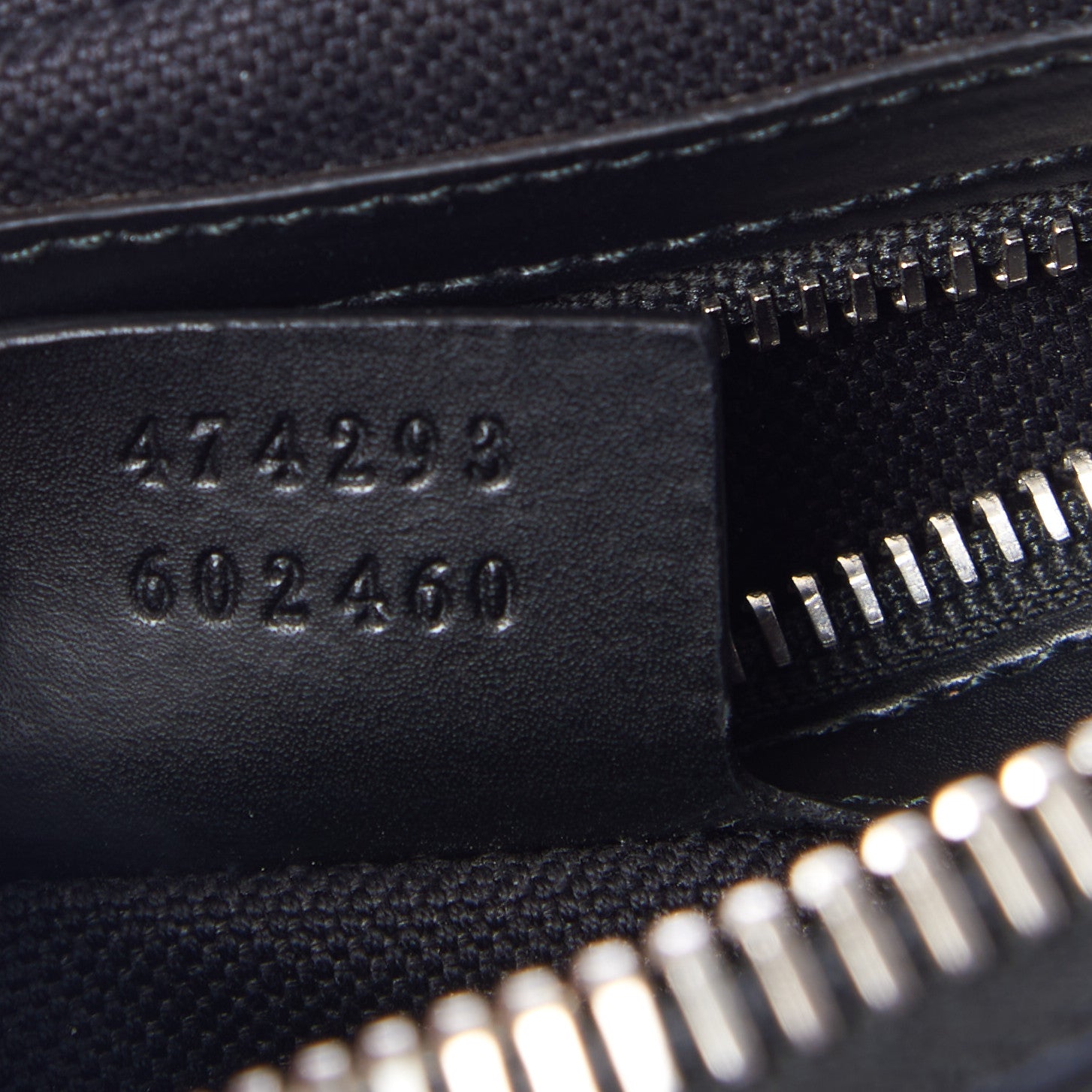 Gucci Soft GG Supreme Monogram Web Belt Bag Black Grey 9 of 9