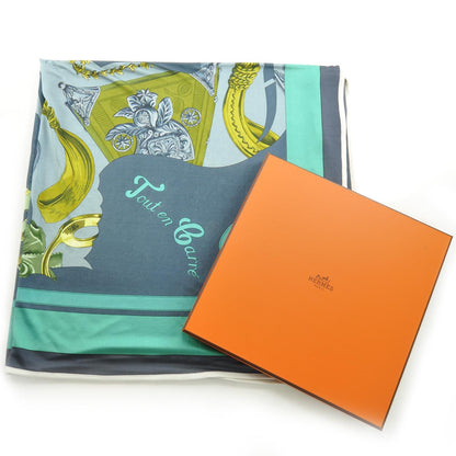 Hermes Silk Jersey Tout En Carre Scarf 90 3 of 7