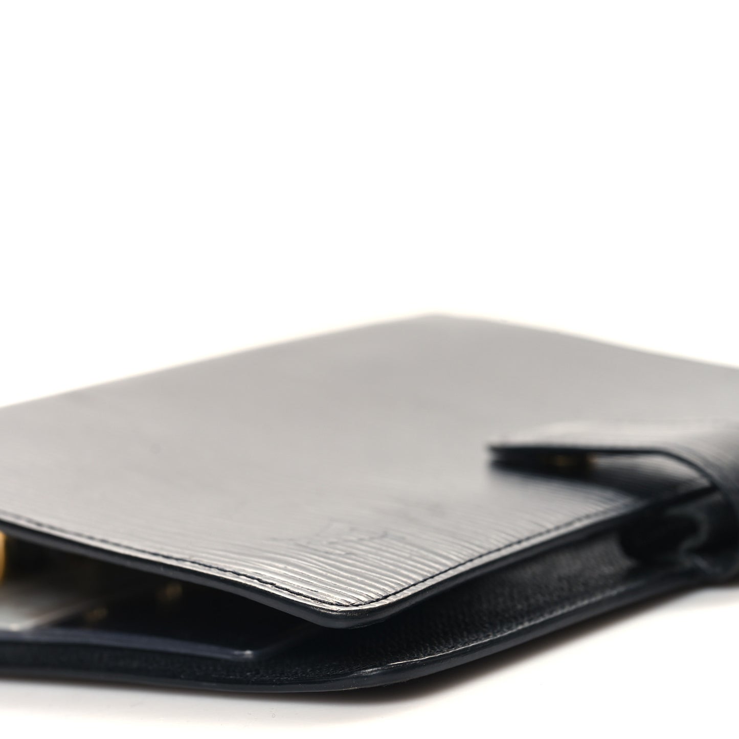 Epi Medium Ring Agenda Cover Black