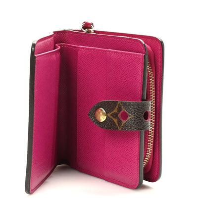 Louis Vuitton Monogram Perforated Compact Zipped Wallet Fuchsia 5 of 7