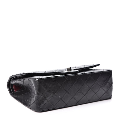 Chanel Aged Calfskin Quilted 2.55 Reissue 225 Flap Black 3 of 10
