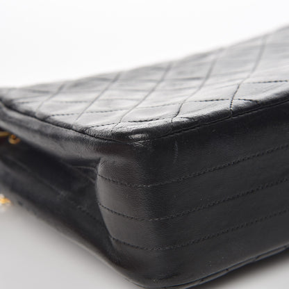 Chanel Lambskin Quilted Small Single Flap Black 14 of 14