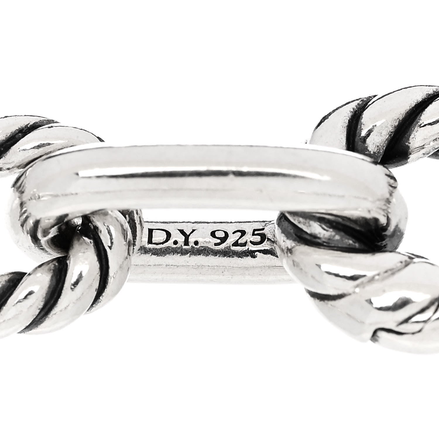 David Yurman Sterling Silver 8.5mm Madison Chain Bracelet 3 of 3
