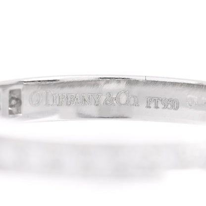 Tiffany Platinum Diamond .17ctw Half Circle Wedding Band Ring 48 4.5 4 of 4