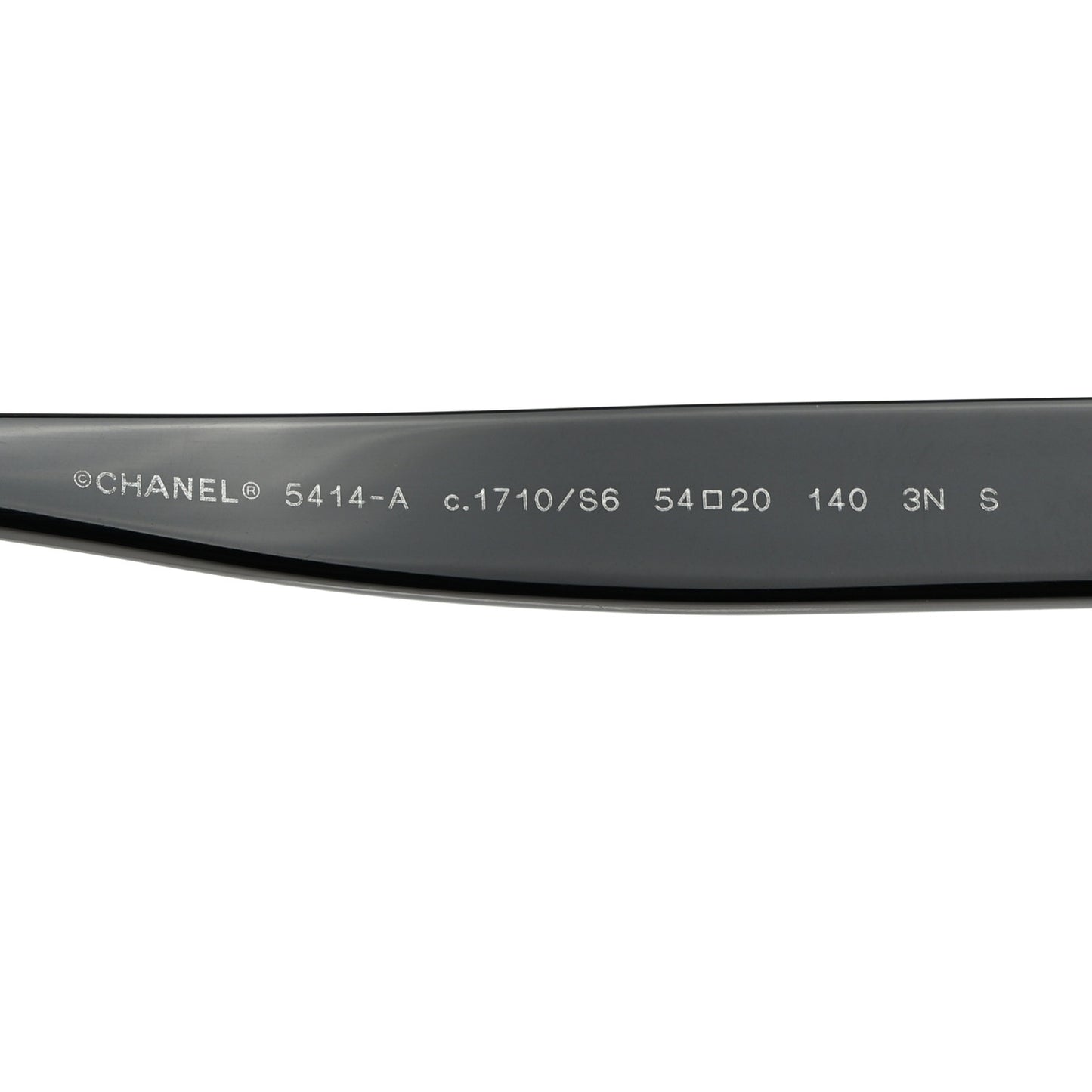 Acetate CC Butterfly Sunglasses 5414-A Black