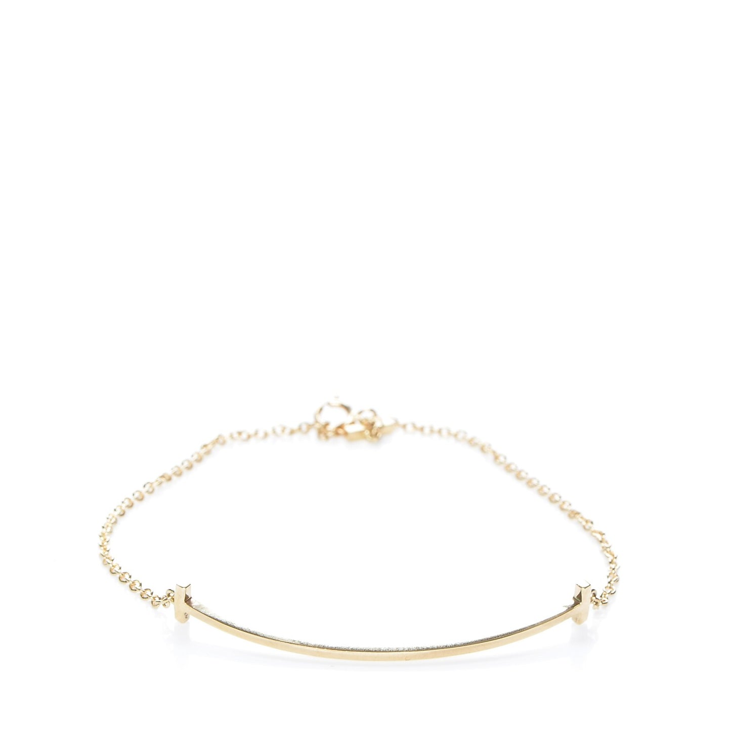 18K Yellow Gold T Smile Bracelet