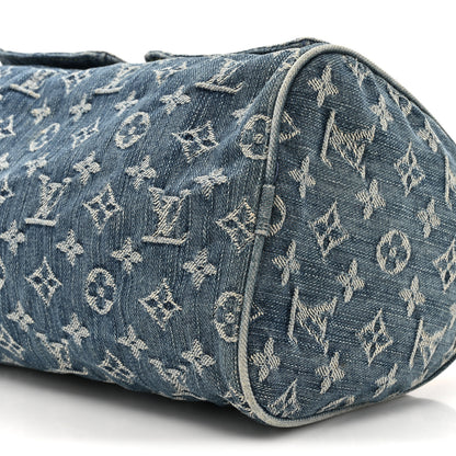Louis Vuitton Monogram Denim Neo Speedy Blue 8 of 13