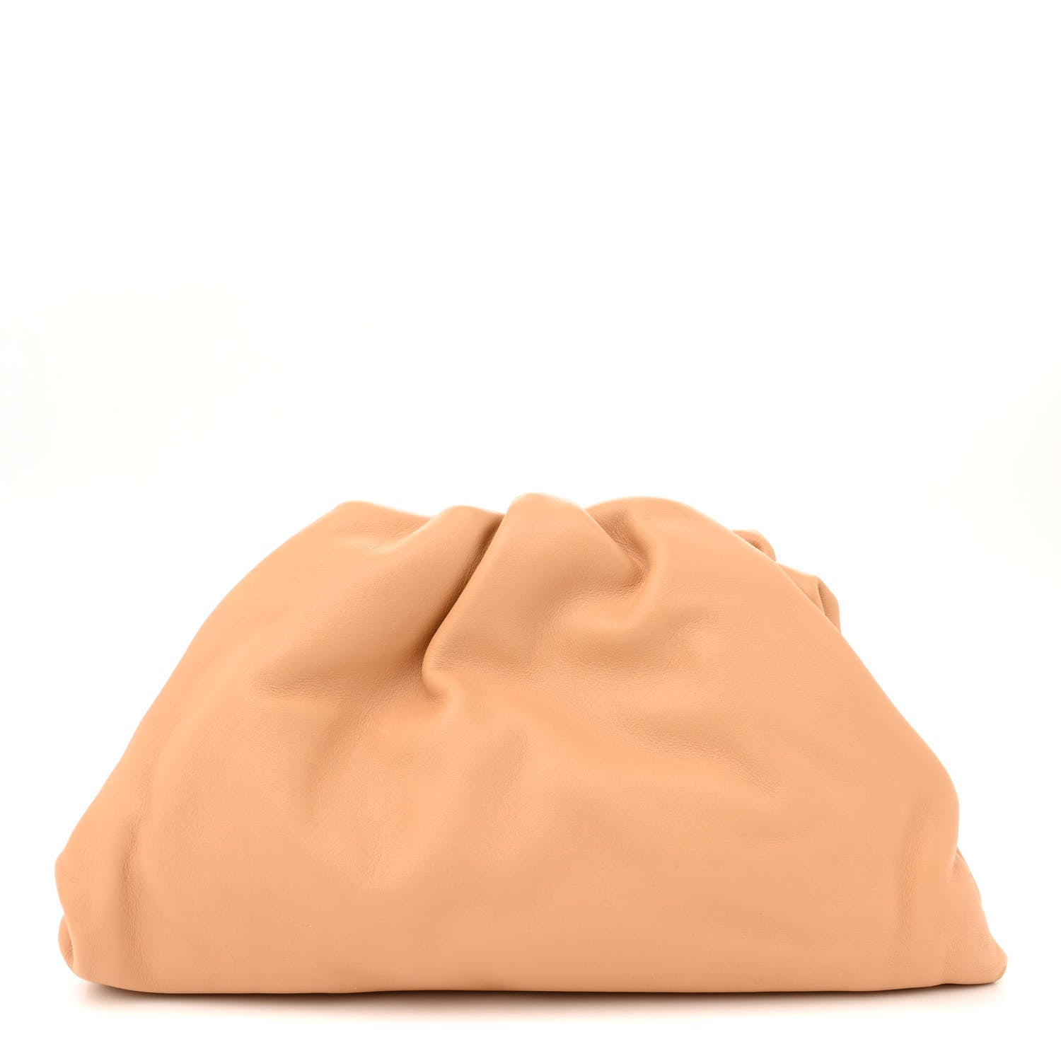 Bottega Veneta Calfskin Teen Pouch Almond 1 of 10