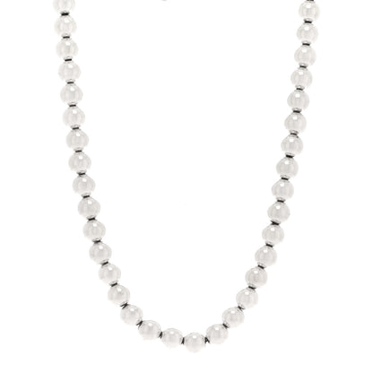 Tiffany Sterling Silver 10mm HardWear Ball Necklace 1 of 4