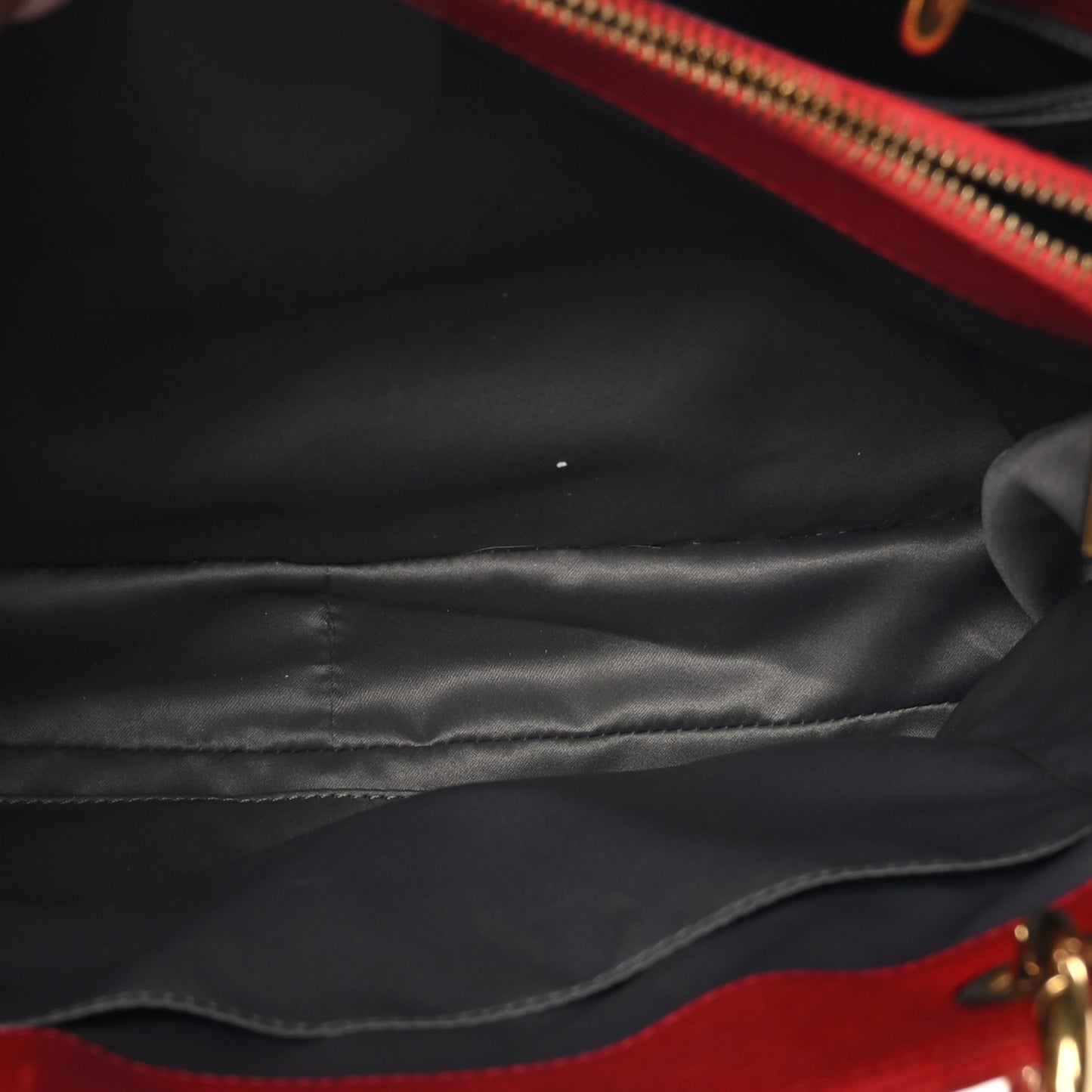 Caviar Quilted Grand Shopping Tote GST Red