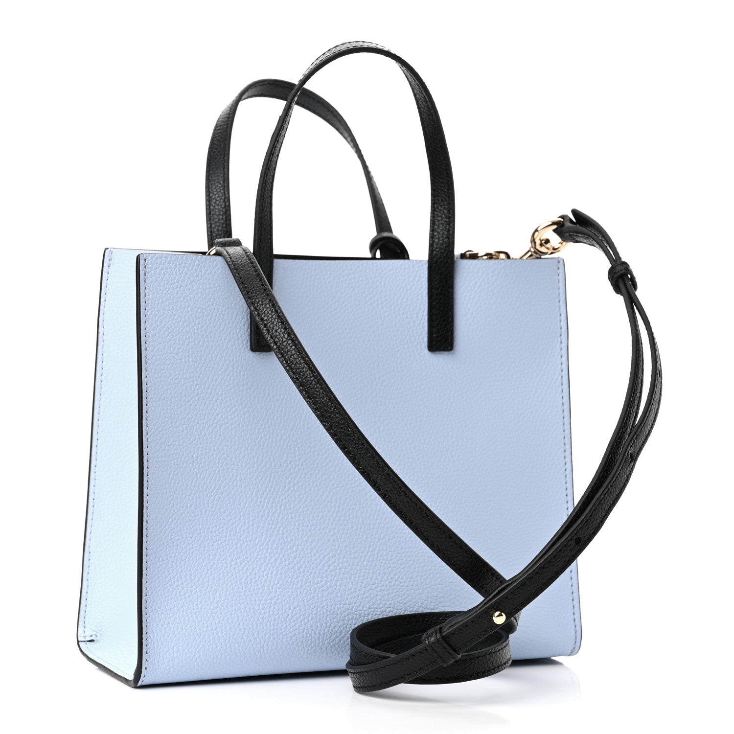 Marc Jacobs Calfskin Mini Grind Tote Bag Blue 2 of 8