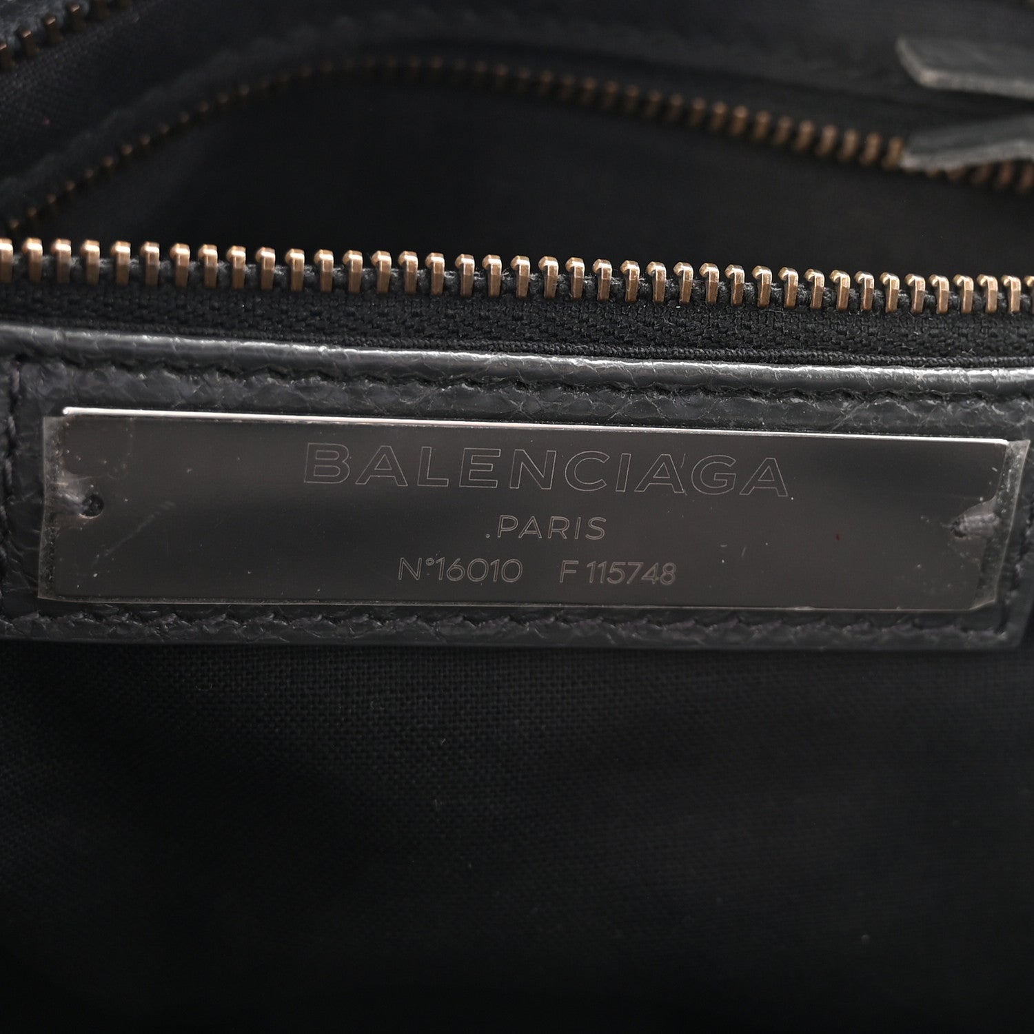 Balenciaga Agneau Classic Hardware City Gris Fossile 6 of 10