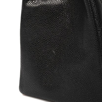 Chanel Caviar Quilted Grand Shopping Tote GST Black 12 of 12