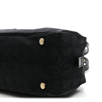Chanel Nylon Travel Bowler Black 9 of 9