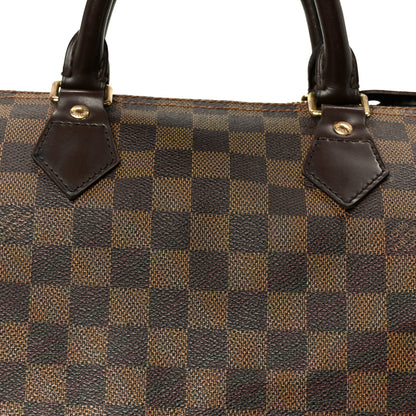 Louis Vuitton Damier Ebene Speedy 30 10 of 14