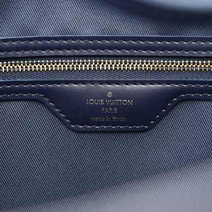 Louis Vuitton Monoglam Neverfull MM Blue 7 of 11