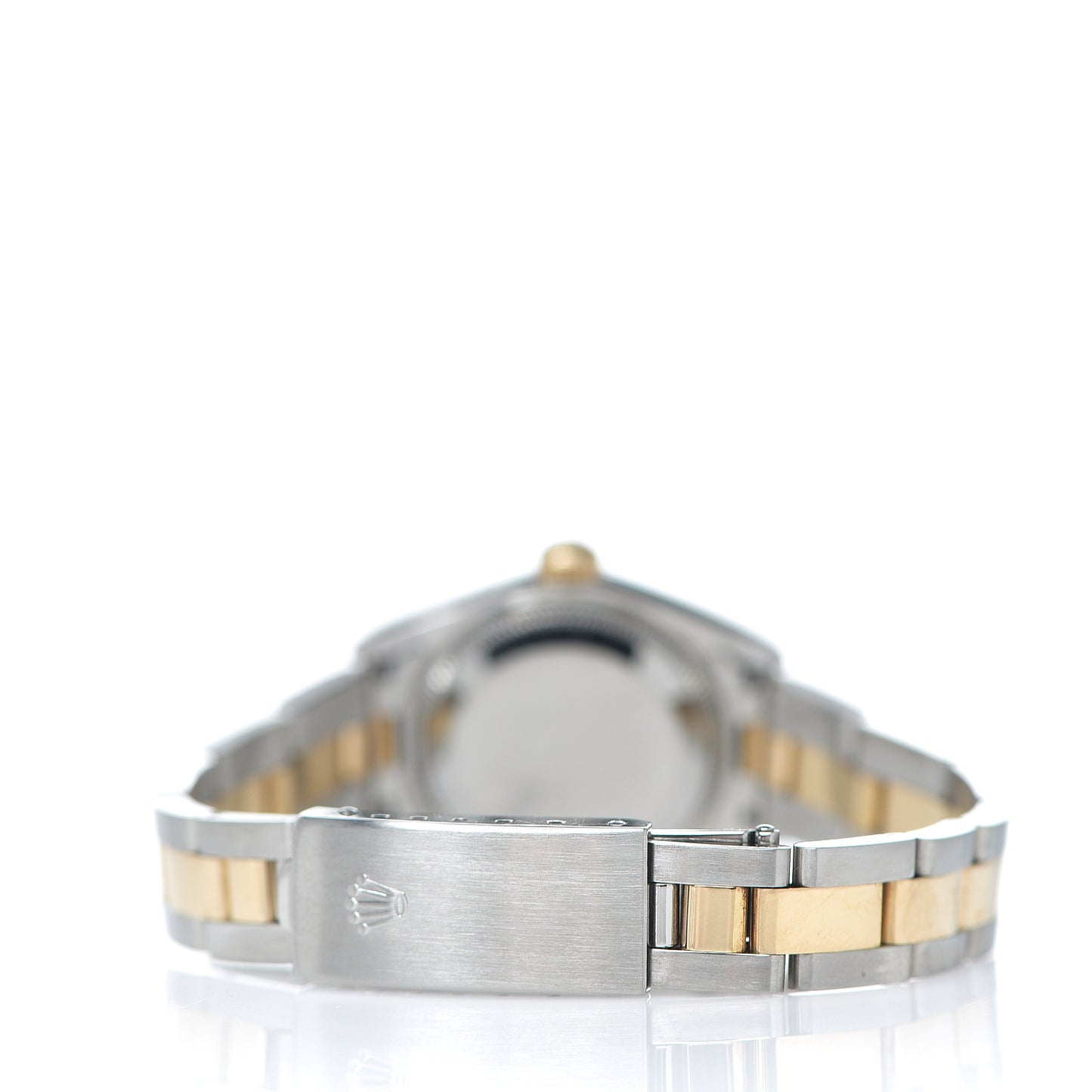 Stainless Steel 18K Yellow Gold Diamond 26mm Oyster Perpetual Datejust Watch Silver Jubilee 79173